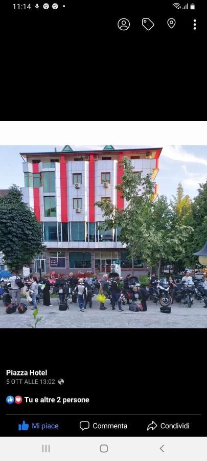 Hotel Piazza Peshkopi ภายนอก รูปภาพ