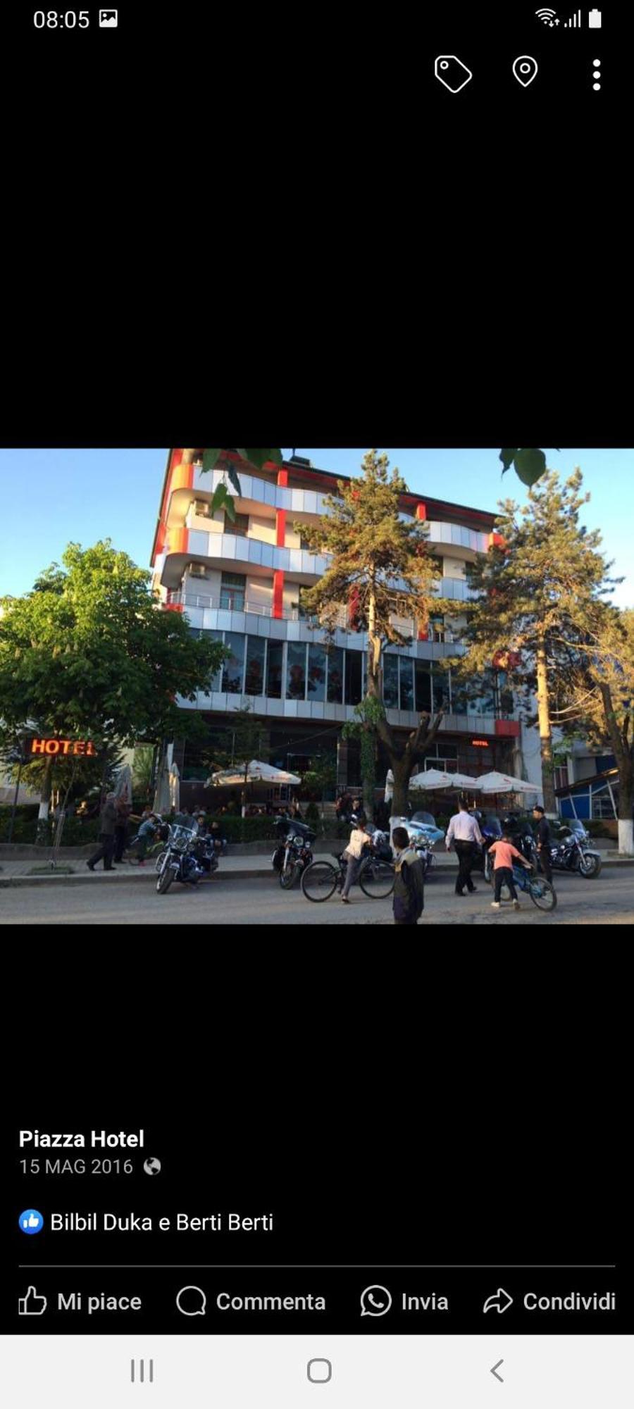 Hotel Piazza Peshkopi ภายนอก รูปภาพ
